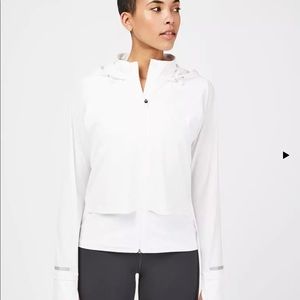 Sweaty Betty Track Jacket - white - Size XL